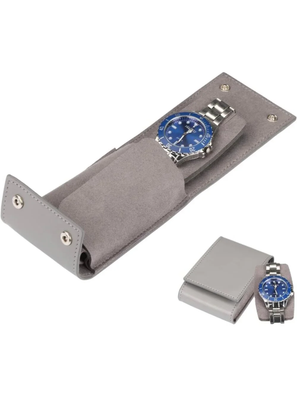 Travel Watch Case Pouch Roll - Stylish Storage for Men & Women, Perfect Gift